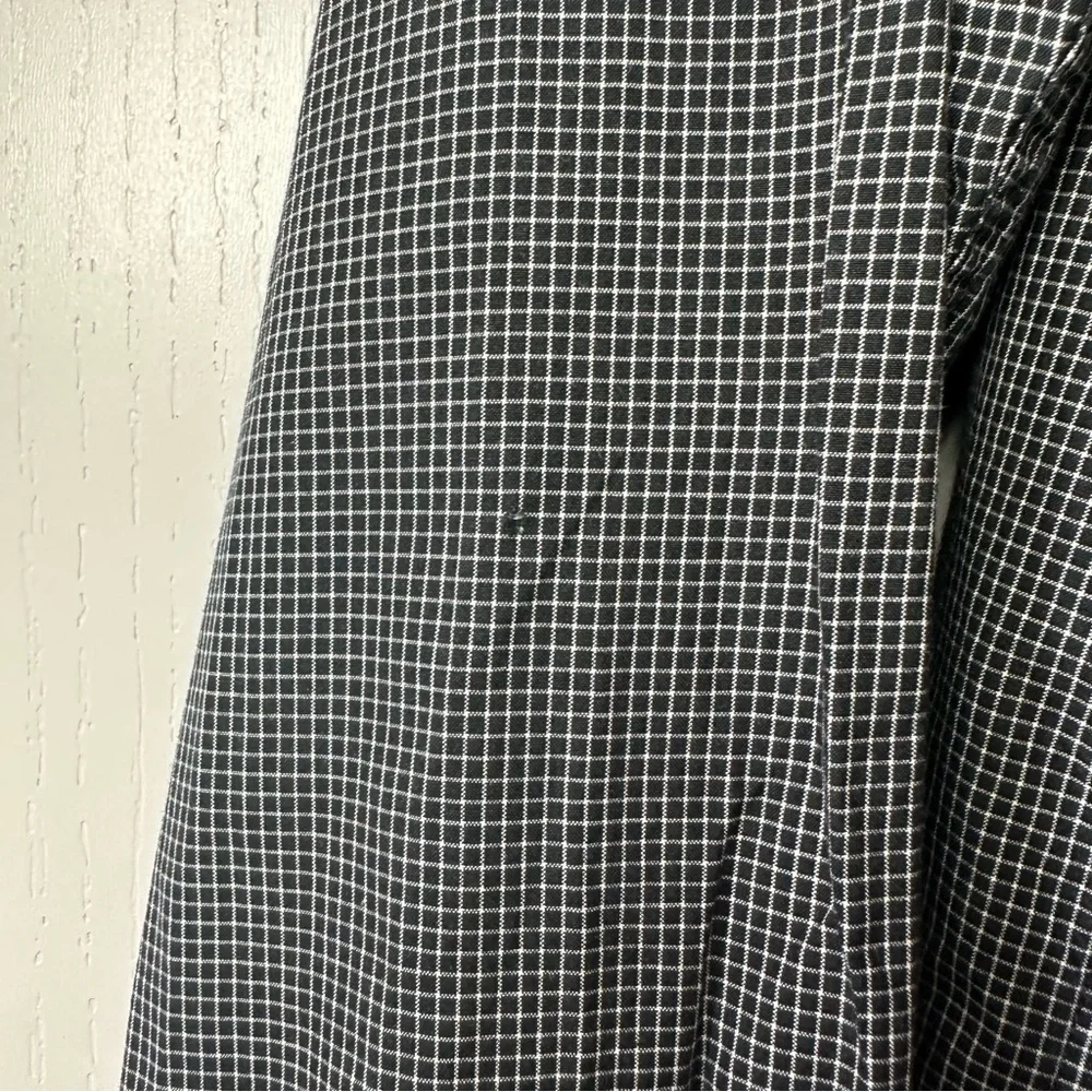 Ralph Lauren Men’s Black & White Plaid Casual Button Down Shirt- Size 16 Neck - Picture 6 of 10